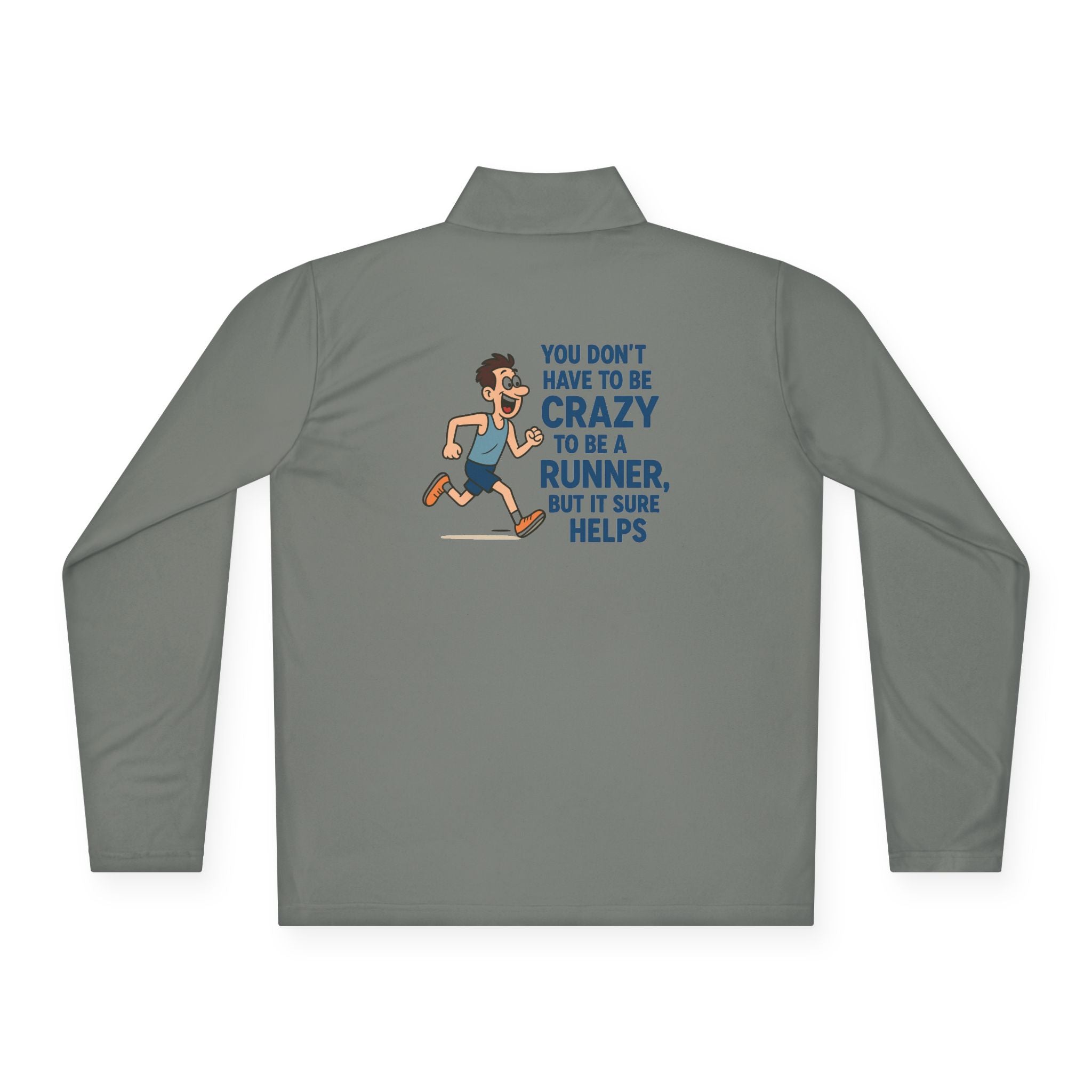 Unisex Crazy Runner Running Pullover