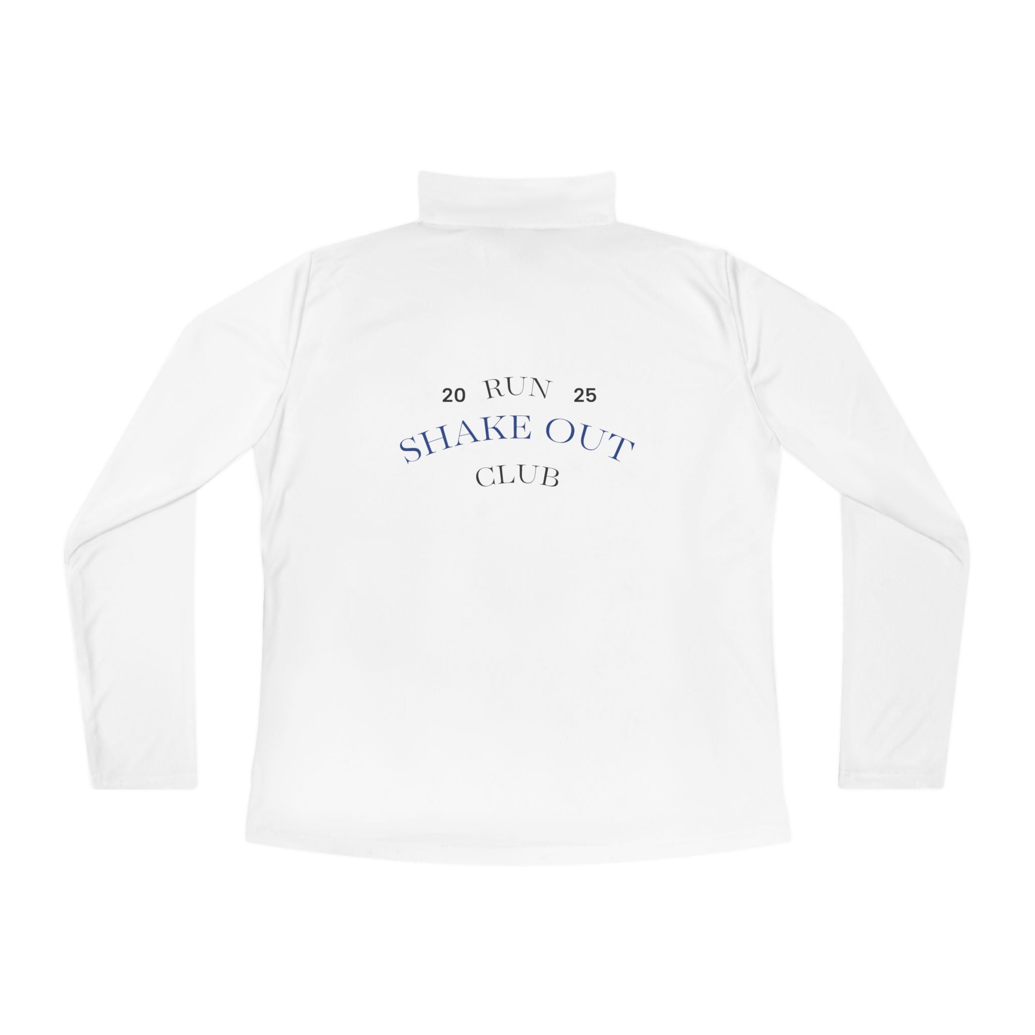 Ladies Quarter-Zip Pullover "Shake Out Run Club"