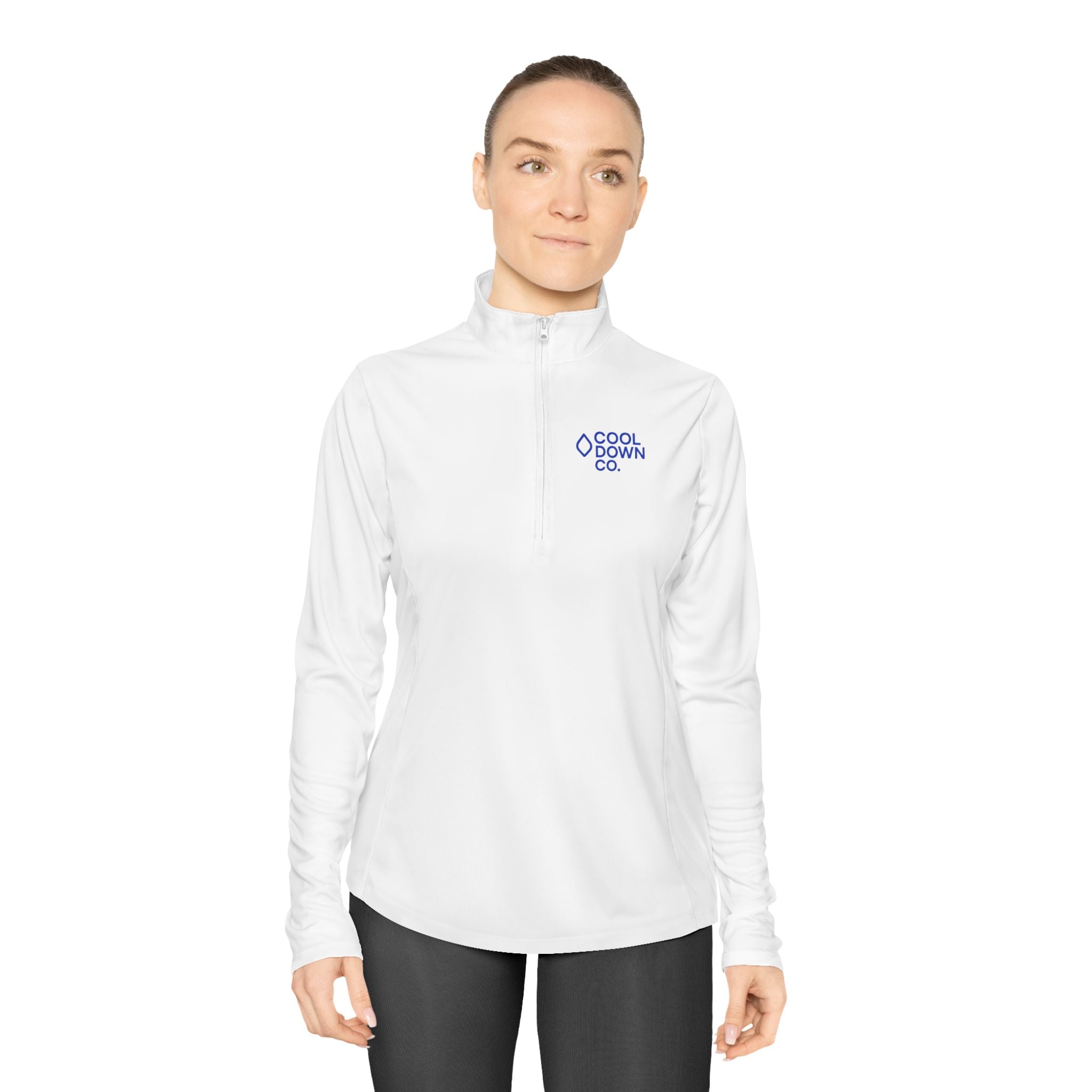 Ladies Quarter-Zip Pullover "Shake Out Run Club"