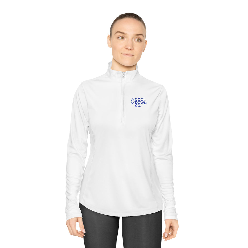 Ladies Quarter-Zip Pullover "Shake Out Run Club"