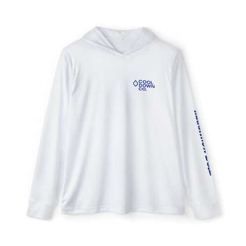 Men's Marathon Hoodie for Runners - Inspirational Running Quote Design