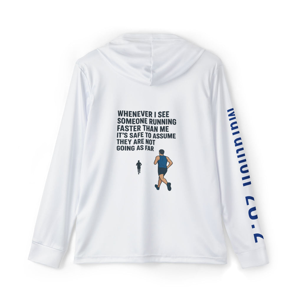 Men's Sports Hoodie - Long Distance Running Inspirational Quotes